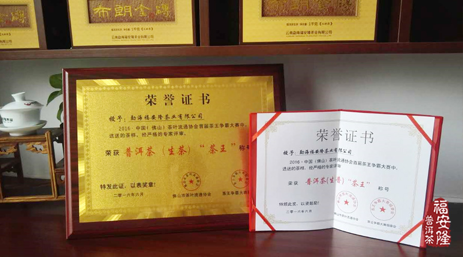 福安隆布朗金砖｜这才是真正的“茶王”风采